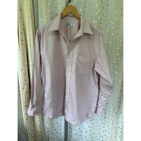 Yves Saint Laurent YSL Men's Button Down Long Sleeve Collared Shirt 16 32-33 - Picture 2 of 5